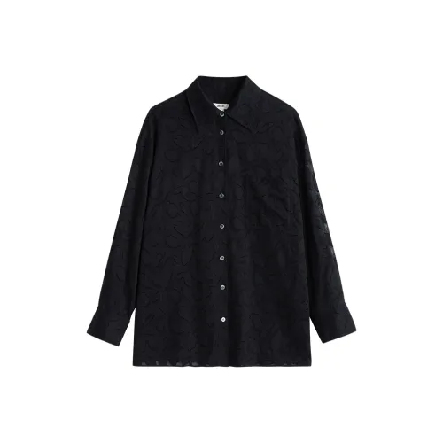 jason wu Черные Женские Рубашки