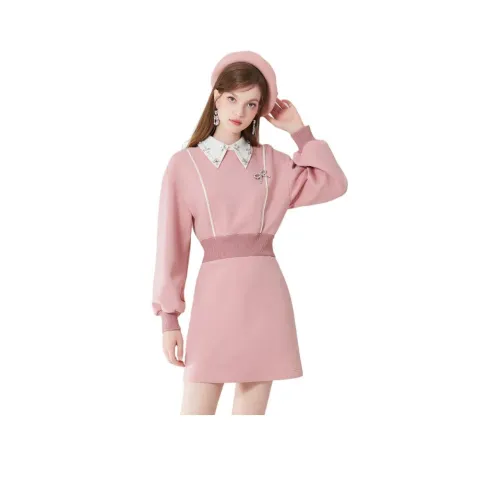 AIVEI Длинное платье с длинным рукавом женское