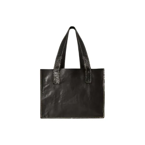 THE ROW Sheepskin Tote Bag Shopping Bag Women's Wooden Brown