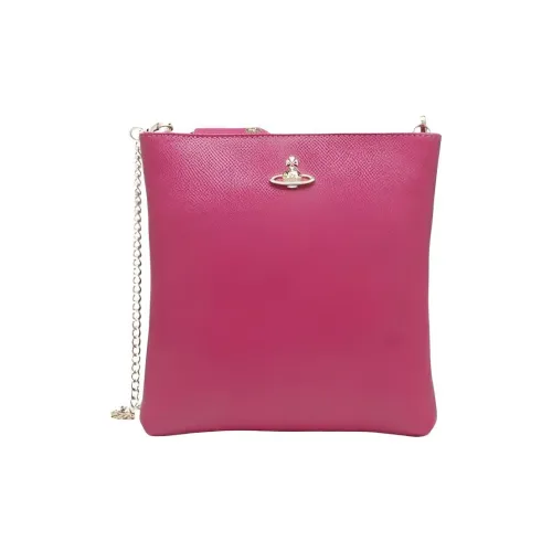 Vivienne Westwood Squire кожа через плечо сумка женская розовая