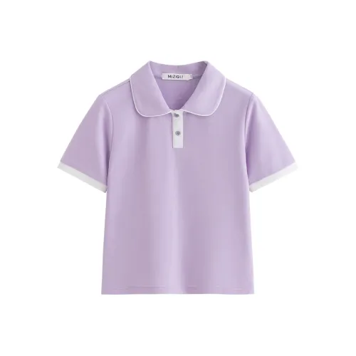 MIZIQI Короткий рукав T-рубашка Женская