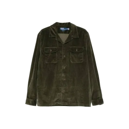 Polo Ralph Lauren SS25 Куртки и Пальто Мужской Темно-зеленый