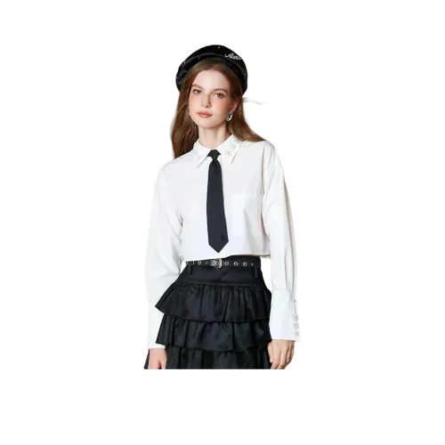 AIVEI Белые Женские Рубашки