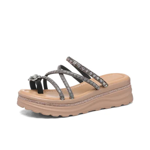 Golden Silk Rabbit Аbrasion Resistant Слипоны Женские