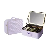 12 дюймов (вышитая сетка) сиреневый LED