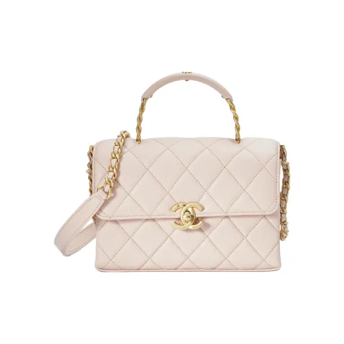 CHANEL С рельефом Тисненый Коровья кожа Сумка Сумка через плечо Сумка через плечо Мини Женская Розовая