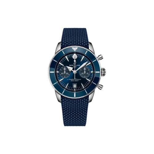 BREITLING Автоматический Механический Часы Мужские Super Ocean Culture Collection 44 мм Синий