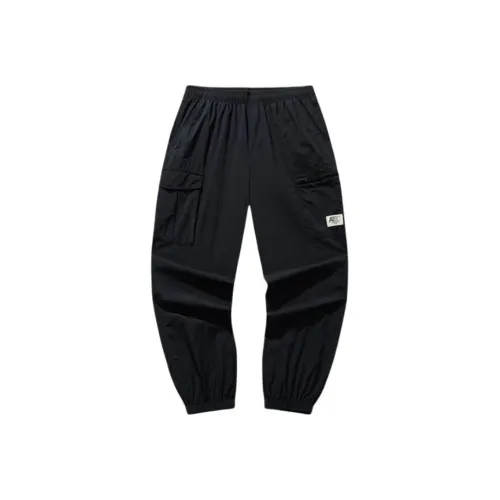 Anta Life Collection Черные Мужские Спортивные Брюки