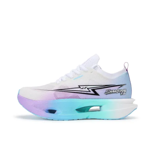 BYLEN Беговые кроссовки Низкий топ Синий Фиолетовый Унисекс