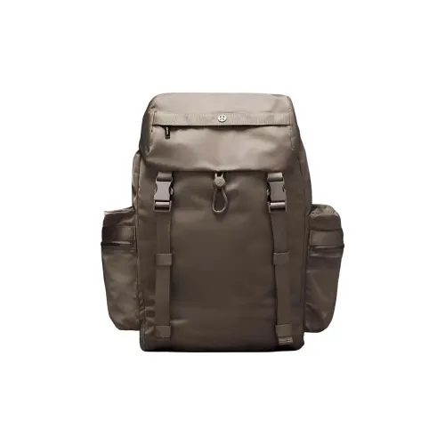 lululemon Нейлон Рюкзак Унисекс Nomad Серый