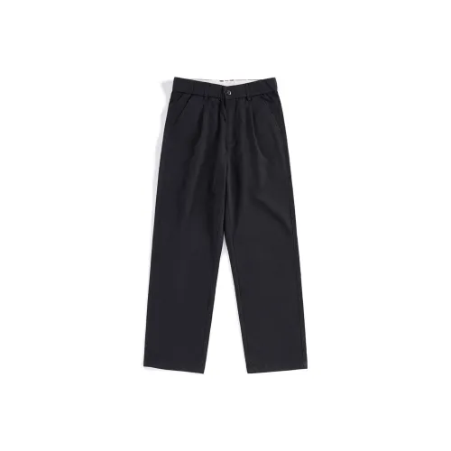 Hansca Удобные легкие в уходе утолщенные повседневные брюки мужские черные