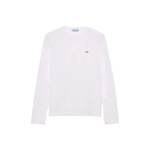 PRADA FW25 Стандартная T-рубашка Женская