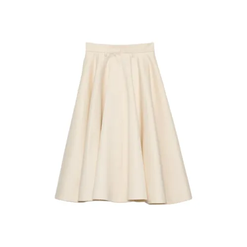PRADA FW25 Повседневный Длинный Юбка Женские