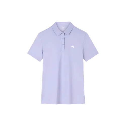 ANTA Поло Женские Shinbei Фиолетовый