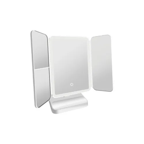 Ji Shengrui THREE Складной LED Зеркало для макияжа Портативный Модный Зарядка И Осветлённая Оболочка Зеркальце