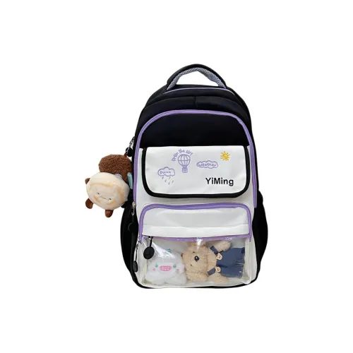 OUZIHUANG Полиэстер Рюкзак Стандартный Женские Белый Желтый Синий Зеленый Черный