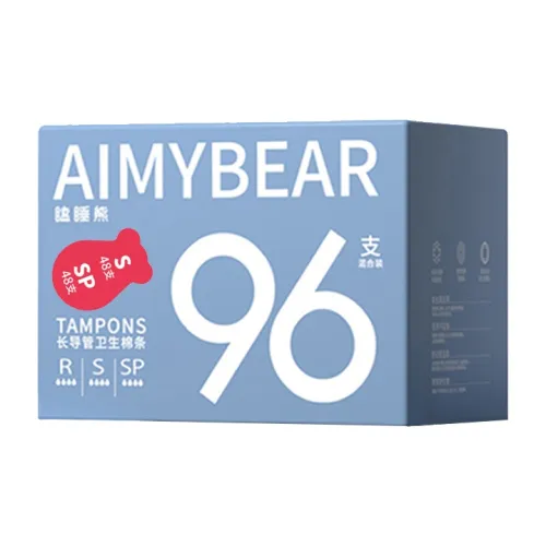AIMYBEAR Длинные Tampons Bulk Смешанные Пачка с Большой Емкостью 48 шт + Экстра-Большая Емкость 48 шт
