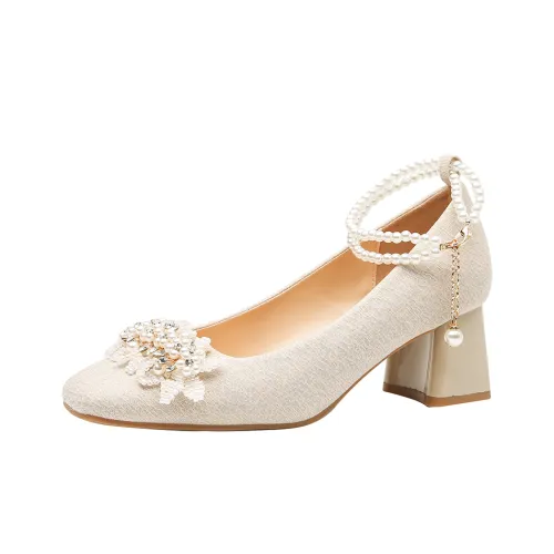 Lanza Высокие каблуки Женские Абрикос