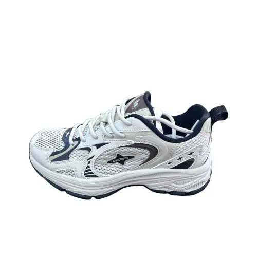 QIAODAN Dry Амортизация Износостойкий Низкий Топ Casual Женский Белый