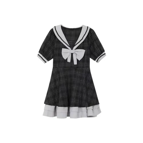 PZGE Короткий рукав Платье Женское