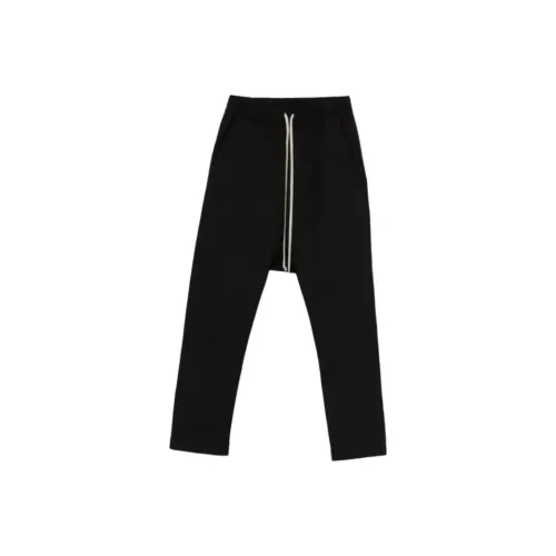 RICK OWENS совместный бренд Черные Мужские Повседневные Штаны