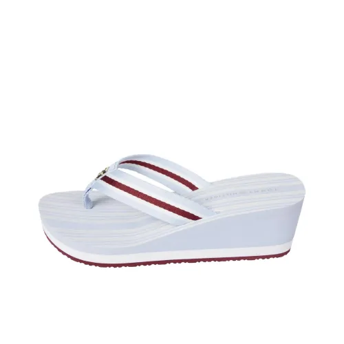 Tommy Hilfiger TH Monogram EVA Устойчивые к истиранию Шлепанцы Женские Синие