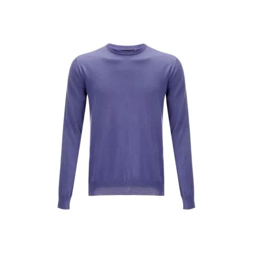 PRADA Фиолетовые Мужские Свитера