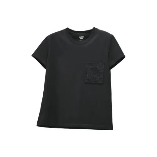 HERMES Черные Женские Рубашки T