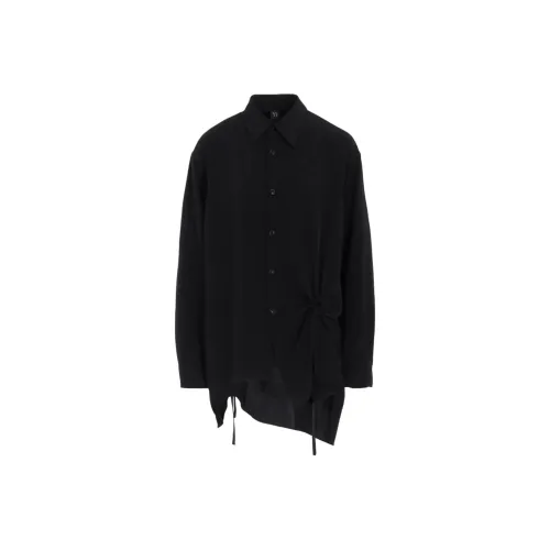Yohji Yamamoto Черные Женские Рубашки