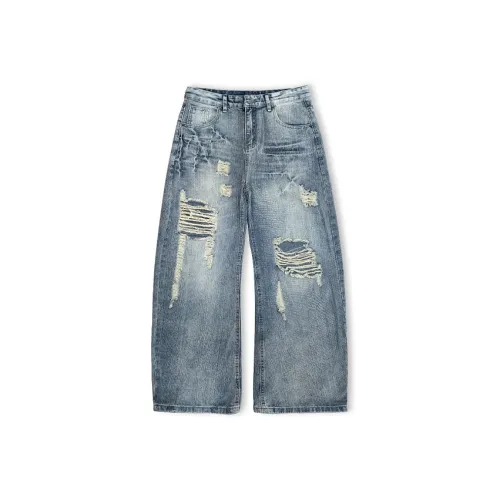 VRE Светло-синие унисекс джинсы