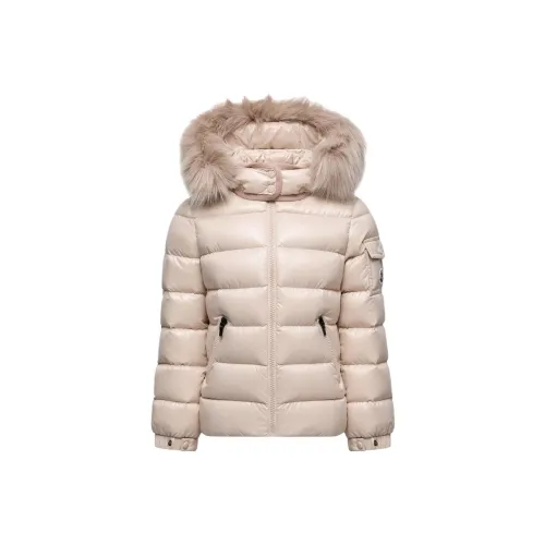 Moncler Пуховик Badyf Светло-бежевый для детей 3-7 лет