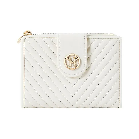 VICTORIA·HYDE Телячья кожа Кошелек Стандартный Женская Белый Черный Телесный