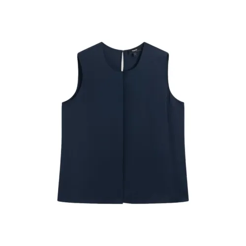 Theory Темно-синий G8E Женские Рубашки