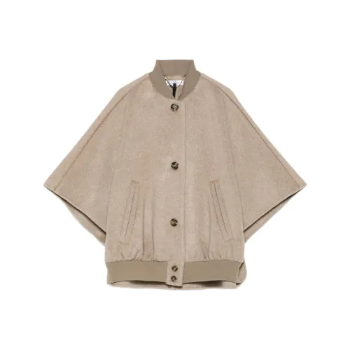 MaxMara Бежевые Женские Плащи