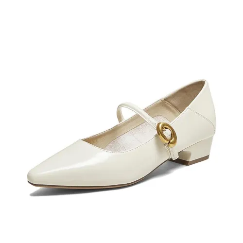 BASTO Грубый каблук Туфли Мэри Джейн Женские