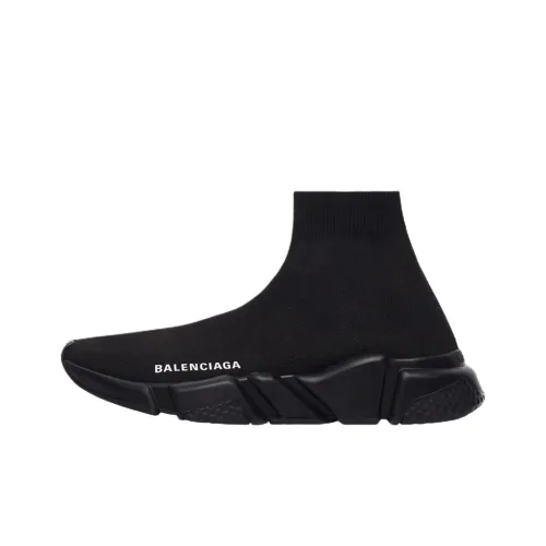 Balenciaga Speed High Топ Спортивная Повседневная Обувь Женская Черная