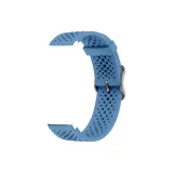 Светло-синий, дышащий, силиконовый спортивный ремешок