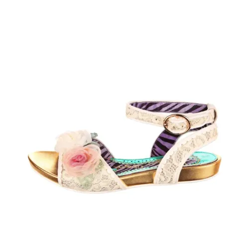 IRREGULAR CHOICE Strike A Розовый one Ремень Сандалии Женские Белые