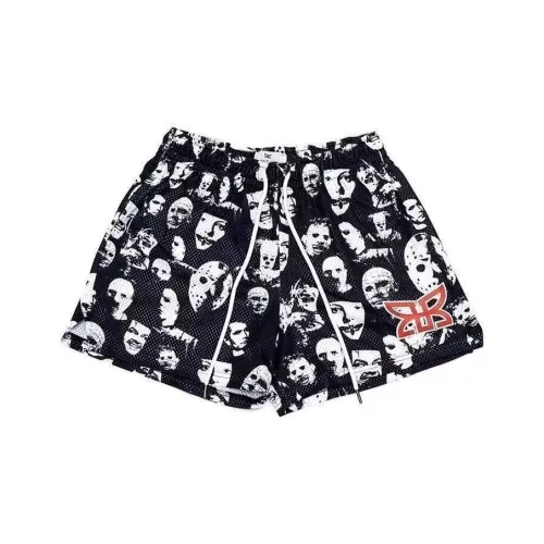 PISYPOX Черные Унисекс Повседневные шорты