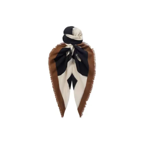 SAINT LAURENT Шерпа Шарфы Унисекс Коричневый