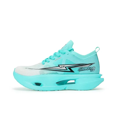 BYLEN Беговые кроссовки Низкий верх Розовый зеленый Несовпадающие Унисекс