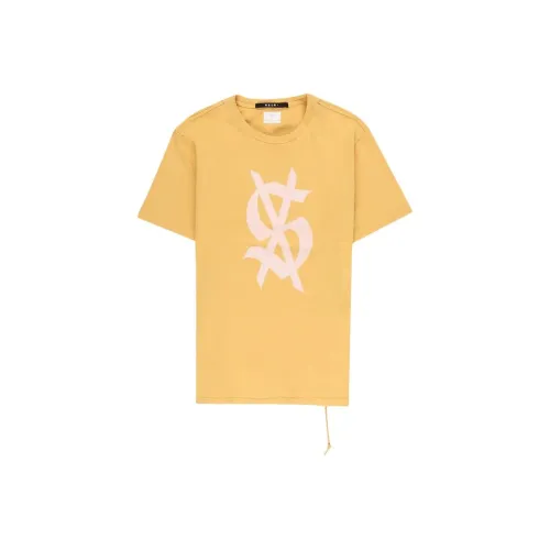 Ksubi Желтая Мужская Футболка