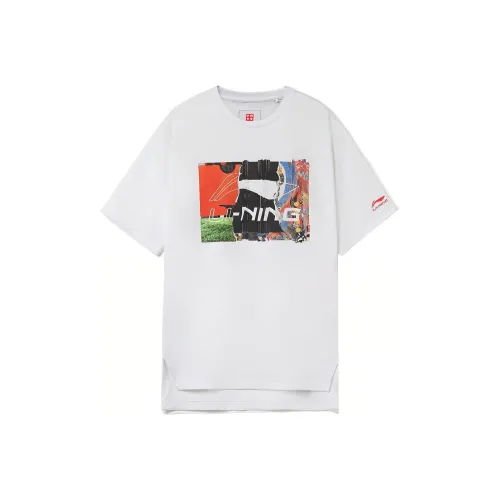 LINING Белая Мужская Футболка