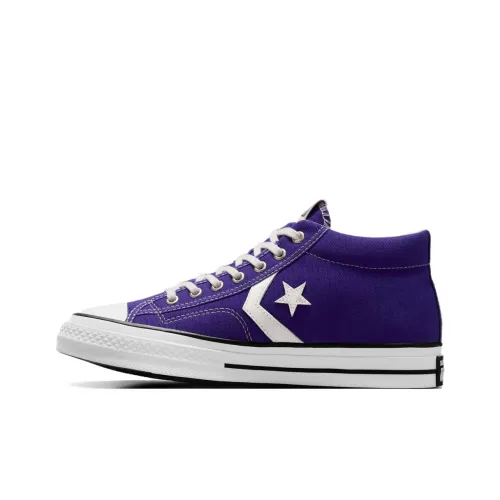 Converse Star Игрок 76 Аbrasion Resistant Shock Absorbers MID Топ Кеды Унисекс Дворцовый Фиолетовый
