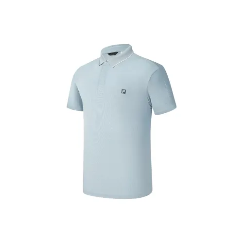 FILA GOLF серия Туманно-голубой Bu Мужская Поло
