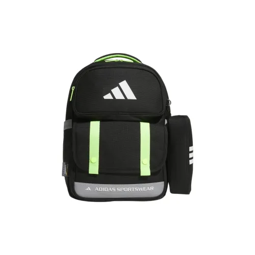 Adidas Рюкзаки Черный и Ярко-зеленый Kids