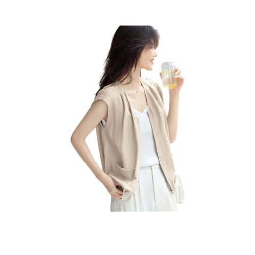 XWI Экрю Женские Жилеты