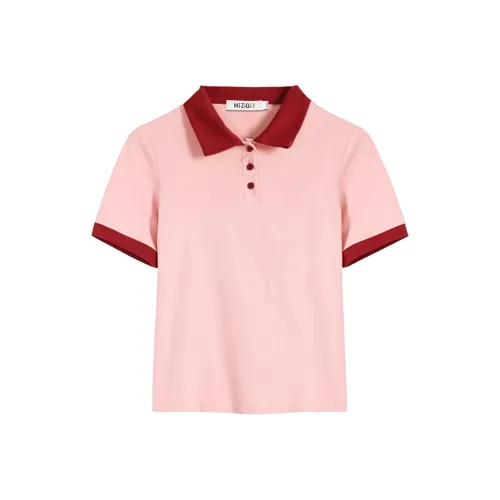 MIZIQI Короткий рукав T-рубашка Женская