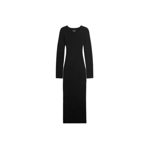 Axel Arigato Длинное платье с длинными рукавами женское