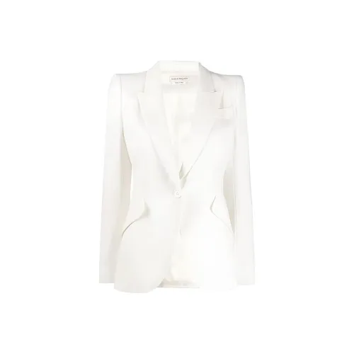 Alexander McQueen Белый Женские Деловые Костюмы